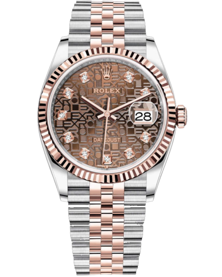 Часы Rolex Datejust 36mm Steel and Everose Gold 126231-0025