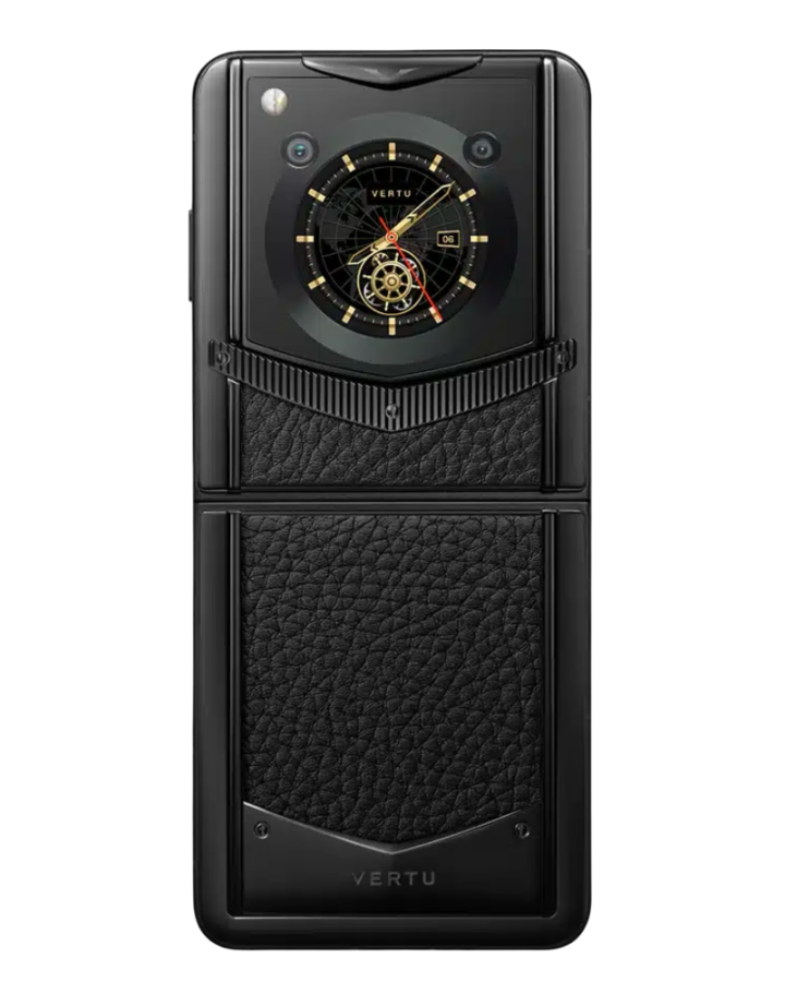 Телефон Vertu IRONFLIP нефритовый черный (кожа теленка)