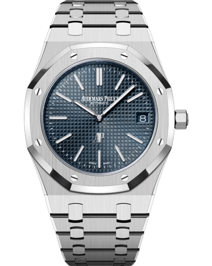 Часы AUDEMARS PIGUET ROYAL OAK JUMBO EXTRA-THIN 50TH ANNIVERSARY 39мм 16202ST.OO.1240ST.01