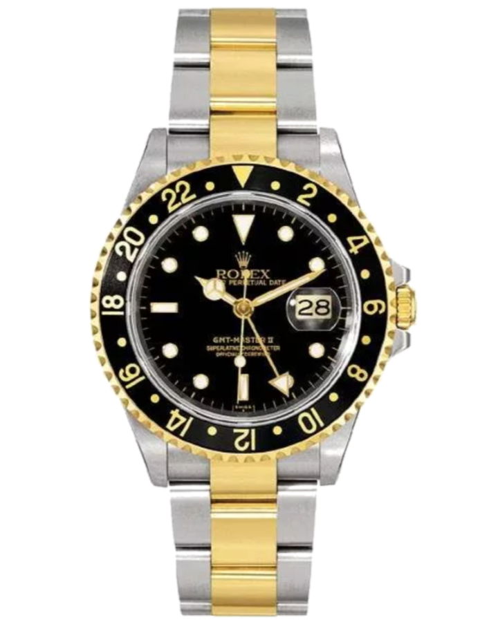 Часы Rolex GMT Master II 40mm 16713bk