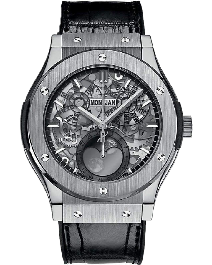 Часы Hublot CLASSIC FUSION AEROFUSION MOONPHASE TITANIUM