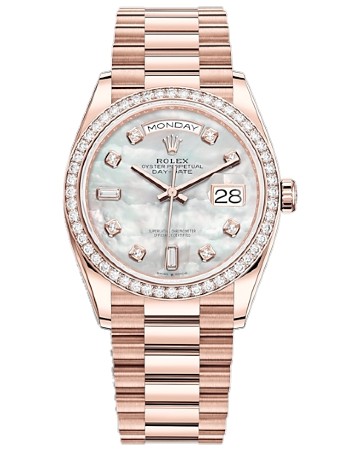 Часы Rolex Day-Date 36mm Everose Gold 128345RBR-0028