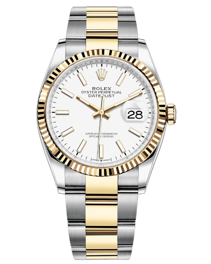 Часы Rolex Datejust 36mm Steel and Yellow Gold 126233-0020