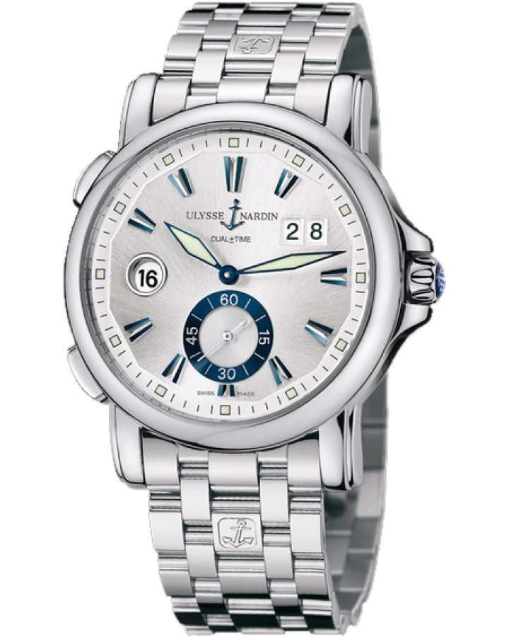 Часы Ulysse Nardin Dual Time 42 mm 243-55-7/91