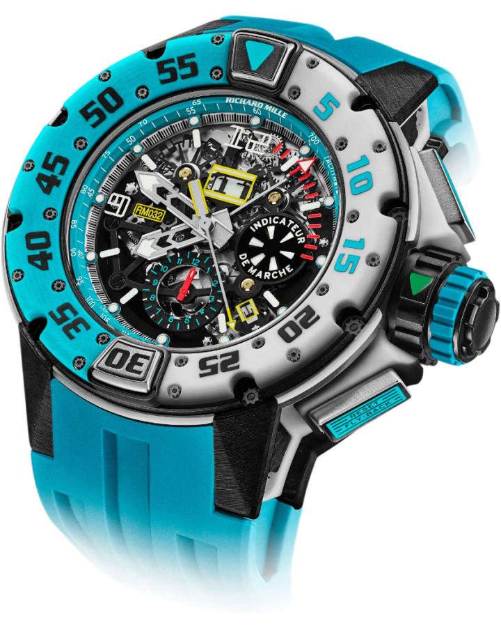 Часы Richard Mille RM 032 Automatic Winding Flyback Chronograph Les Voiles de Saint Barth Limited Edition