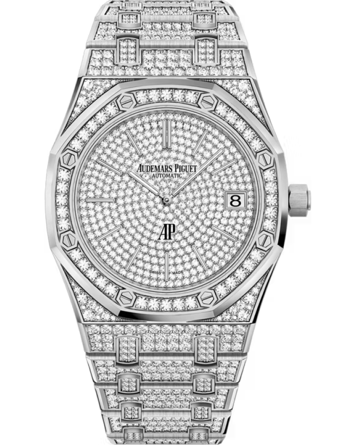 Часы AUDEMARS PIGUET ROYAL OAK « JUMBO » EXTRA-THIN УЛЬТРАТОНКИЕ 15202BC.ZZ.1241BC.01