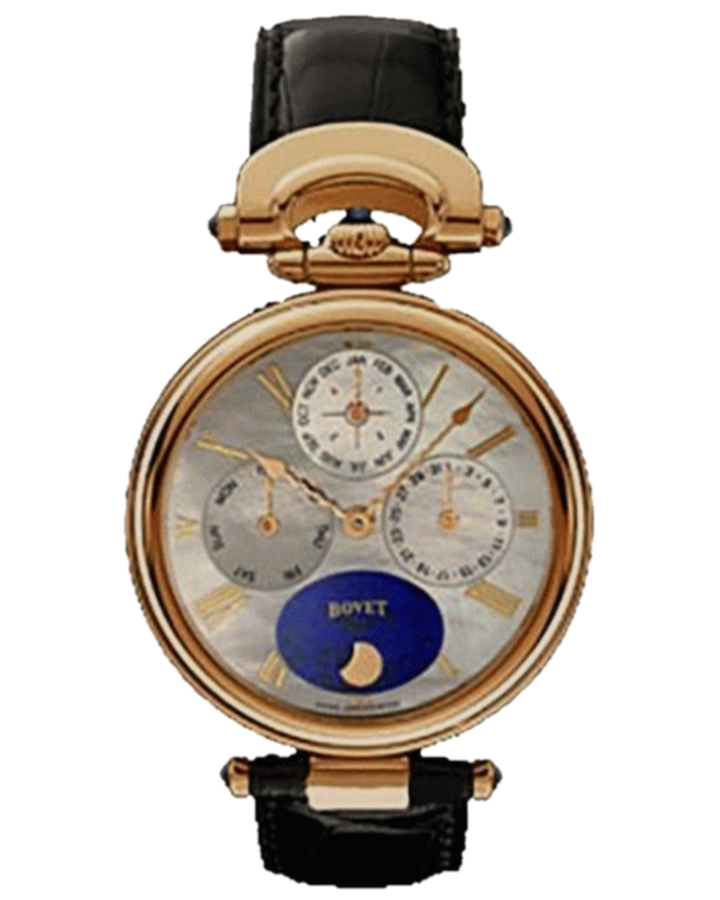 Часы Bovet Complications Perpetual Calendar RG WhiteMOP&BlueDial