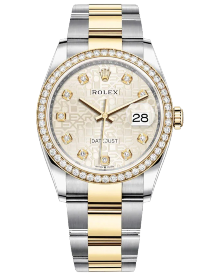 Часы Rolex Datejust 36 Oyster steel and Yellow Gold ТЮНИНГ
