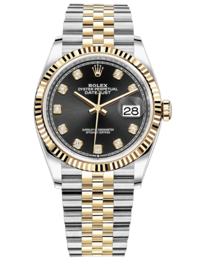 Часы Rolex Datejust 36mm Steel and Yellow Gold 126233-0021