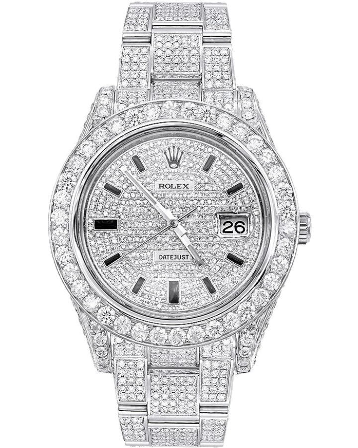 Часы Rolex Datejust 41mm Diamonds ТЮНИНГ 126300