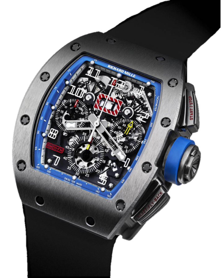 Часы Richard Mille A utomatic Winding Flyback Chronograph RM 011-FM Special of Moscow.