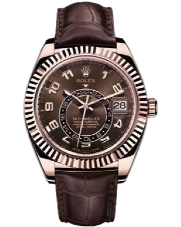 Часы Rolex Sky-Dweller Everose Gold 326135-0001