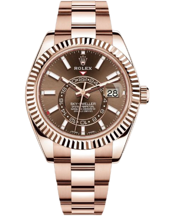 Часы Rolex Sky-Dweller 42mm Everose Gold 326935