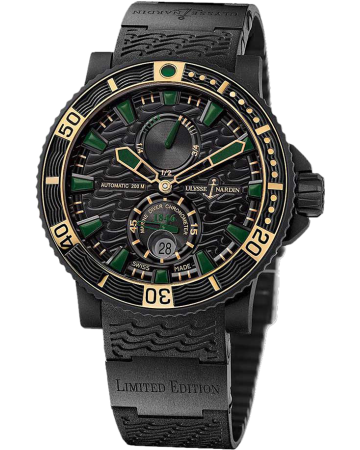 Часы Ulysse Nardin 263-92LE-3C/928-RG Diver Marine Black Sea