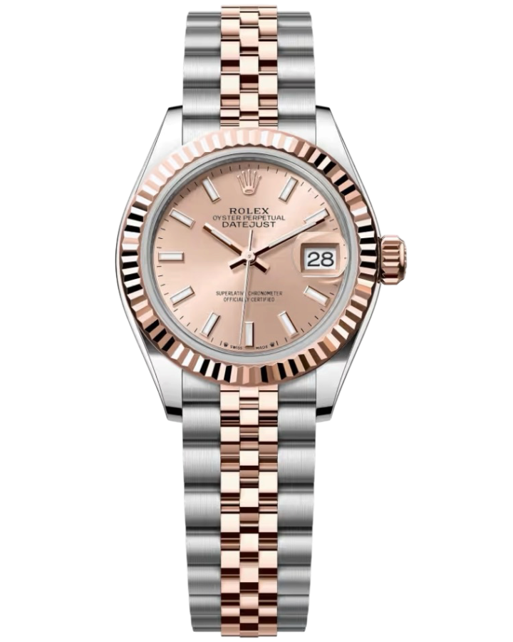 Часы Rolex LADY-DATEJUST 28 MM STEEL AND EVEROSE GOLD 279171