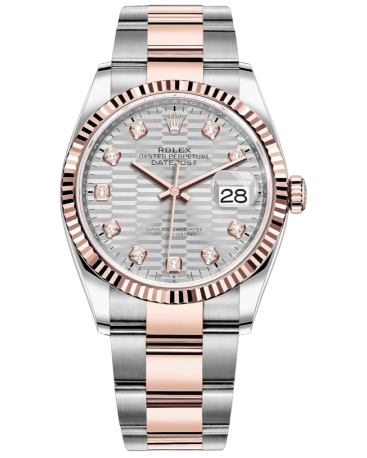 Часы Rolex Datejust 36mm Steel and Everose Gold 126231-0040