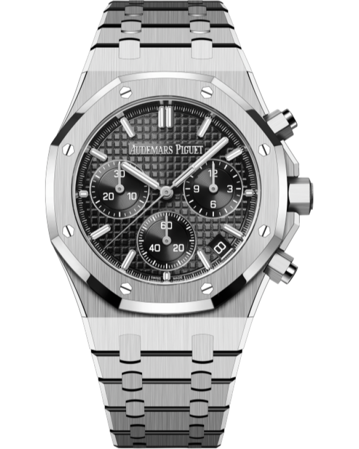 Часы AUDEMARS PIGUET ROYAL OAK ХРОНОГРАФ АВТОМАТИЧЕСКИЕ «50-ЛЕТНИЙ ЮБИЛЕЙ» 26240ST.OO.1320ST.02