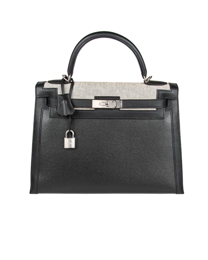 Сумка Hermes Kelly II Sellier 32 cm Veau Epsom комбинированная.