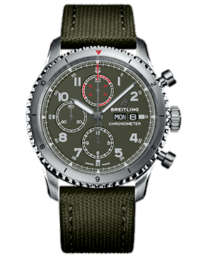 Часы Breitling Aviator 8 Chronograph 43mm A13316