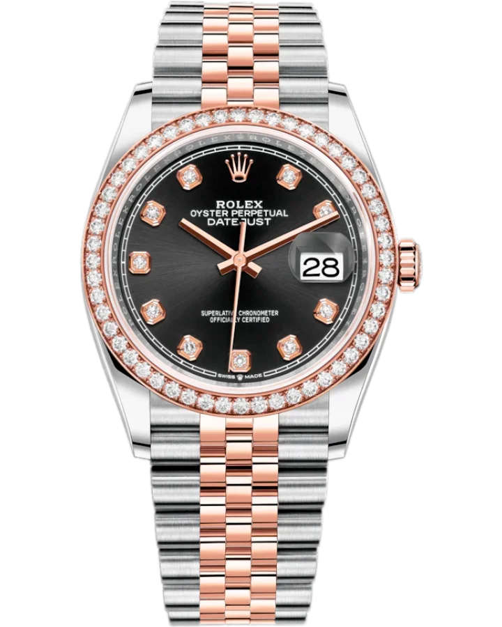 Часы Rolex Datejust 36mm Steel and Everose Gold 116231 ТЮНИНГ