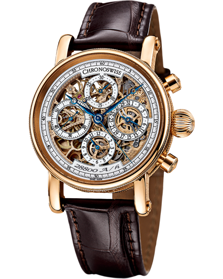 Часы CHRONOSWISS Grand Opus Chronograph Skeleton Dial CH 7521