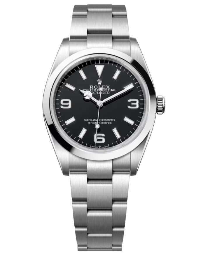 Часы Rolex Explorer 36 mm Steel 124270-0001