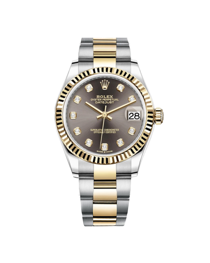 Часы Rolex  Datejust 31 Yellow Rolesor Fluted Oyster 278273-0021