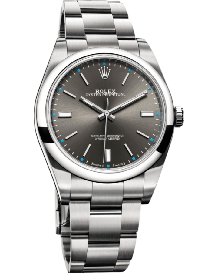 Часы Rolex Oyster Perpetual 39 mm Steel 114300 Grey