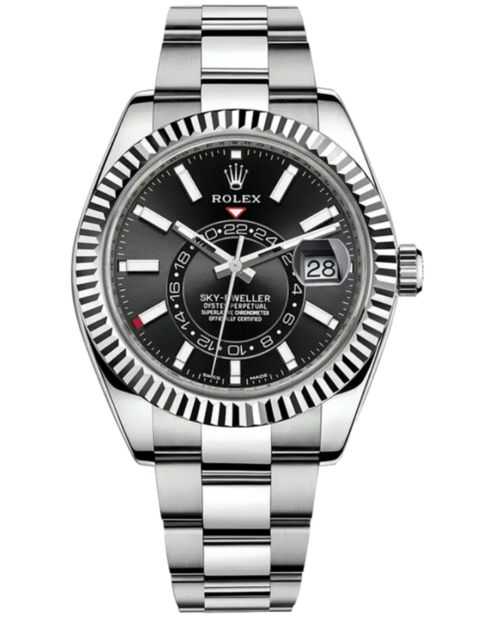 Часы Rolex SKY-DWELLER 42 MM STEEL AND WHITE GOLD 326934-0005