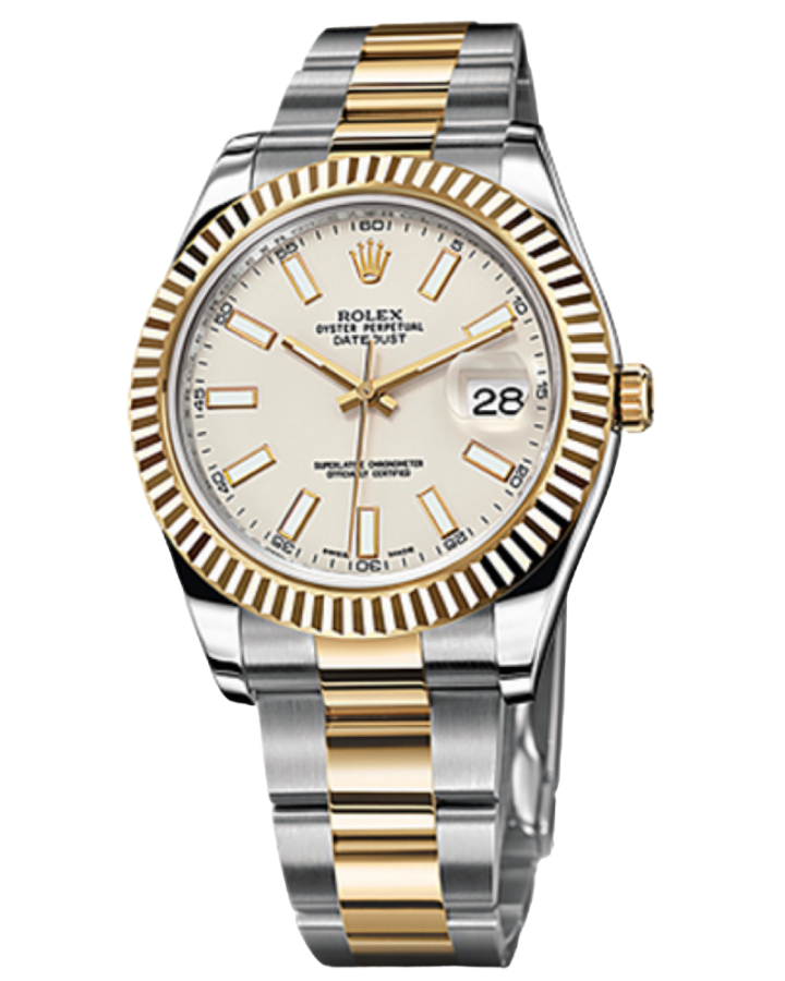 Часы Rolex Datejust II 41mm Steel and Yellow Gold 116333 Ivory