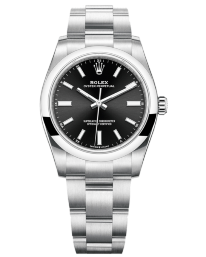 Часы Rolex Oyster Perpetual 34 mm Steel 124200-0002