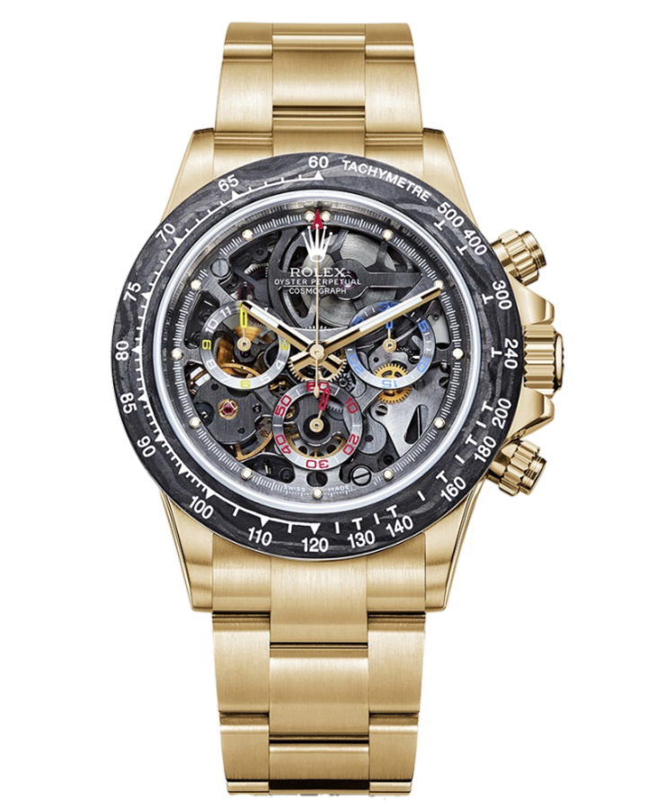 Часы Rolex Artisans de Geneve La Montoya Gold Daytona Watch