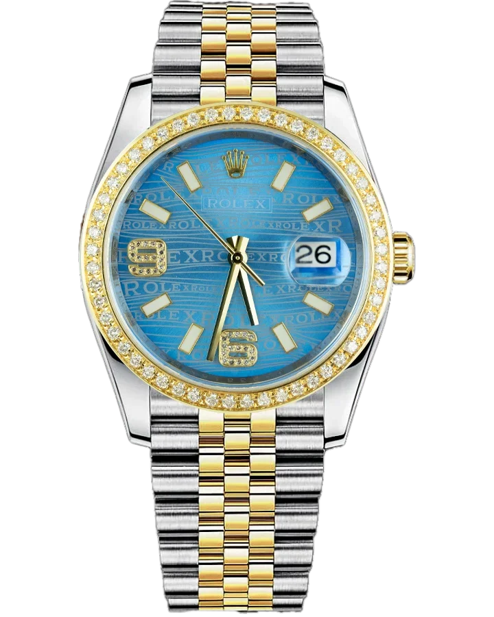 Часы Rolex Datejust 36mm Steel and Yellow Gold 116233 ТЮНИНГ