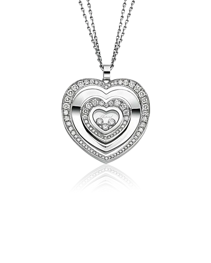 Подвеска Chopard Happy Diamonds Happy Hearts Diamonds 797221-1002