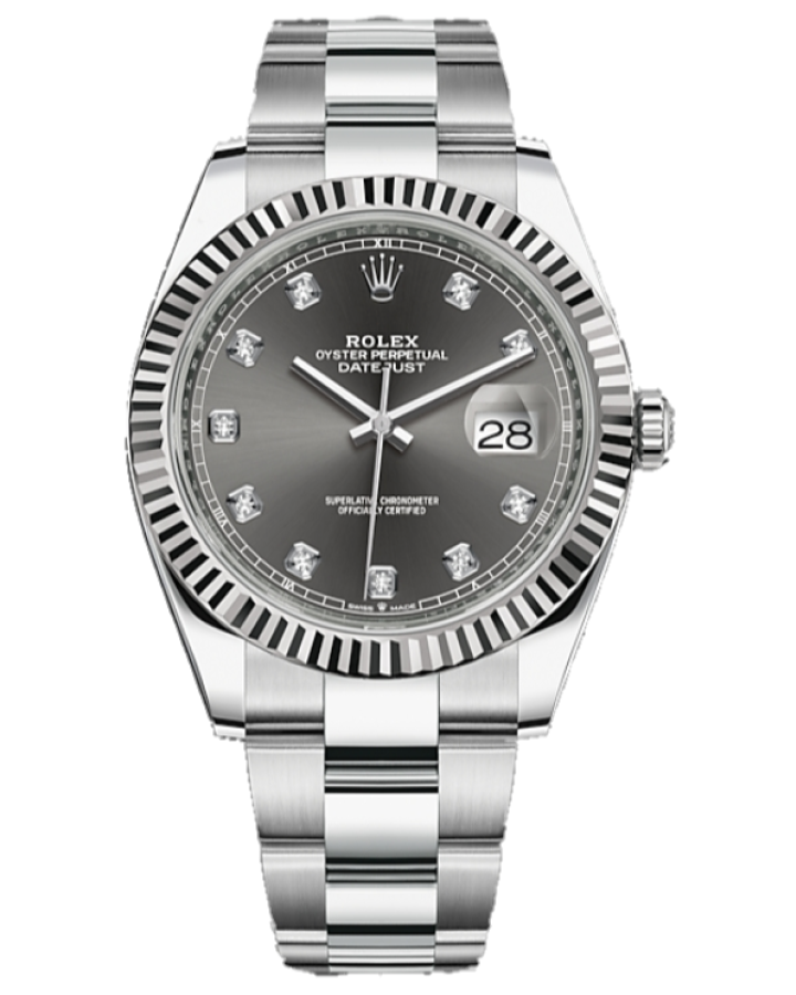 Часы Rolex Datejust 41mm Steel and White Gold 126334-0005