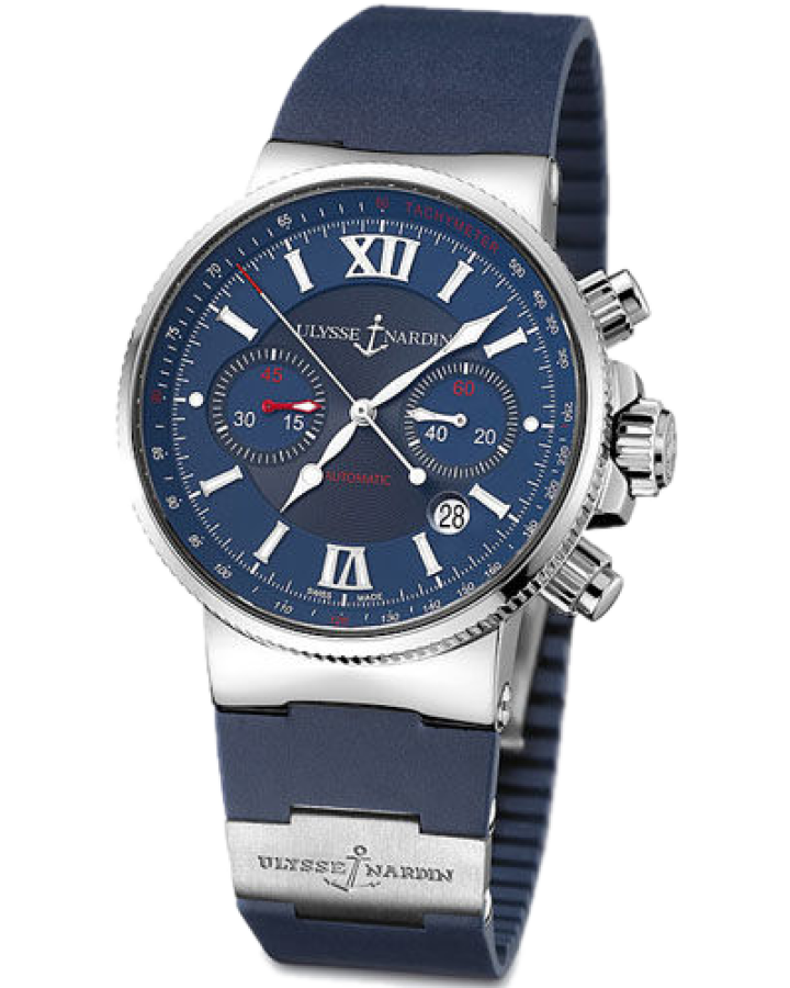 Часы Ulysse Nardin 353-66-3/323 Marine Chronograph Maxi