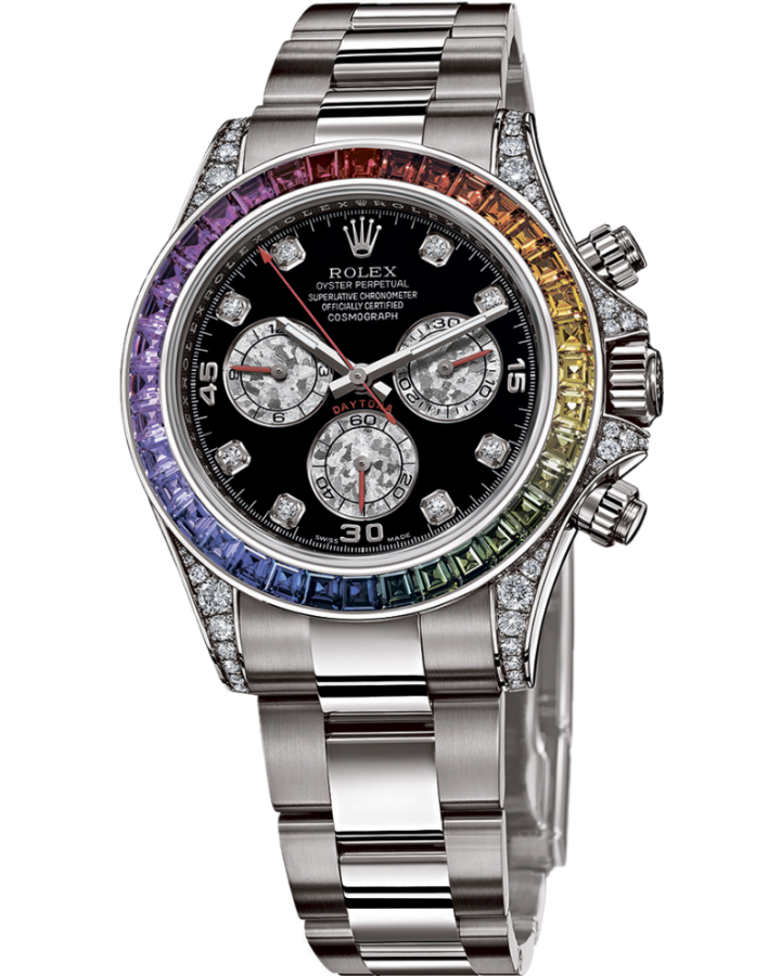 Rolex Daytona Cosmograph 40mm White Gold Rainbow