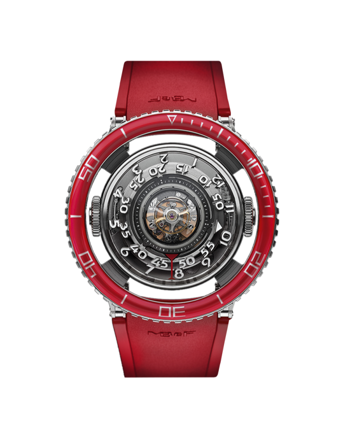 Часы MB&F Horological Machines N°7 Aquapod HM7 Platinum Red