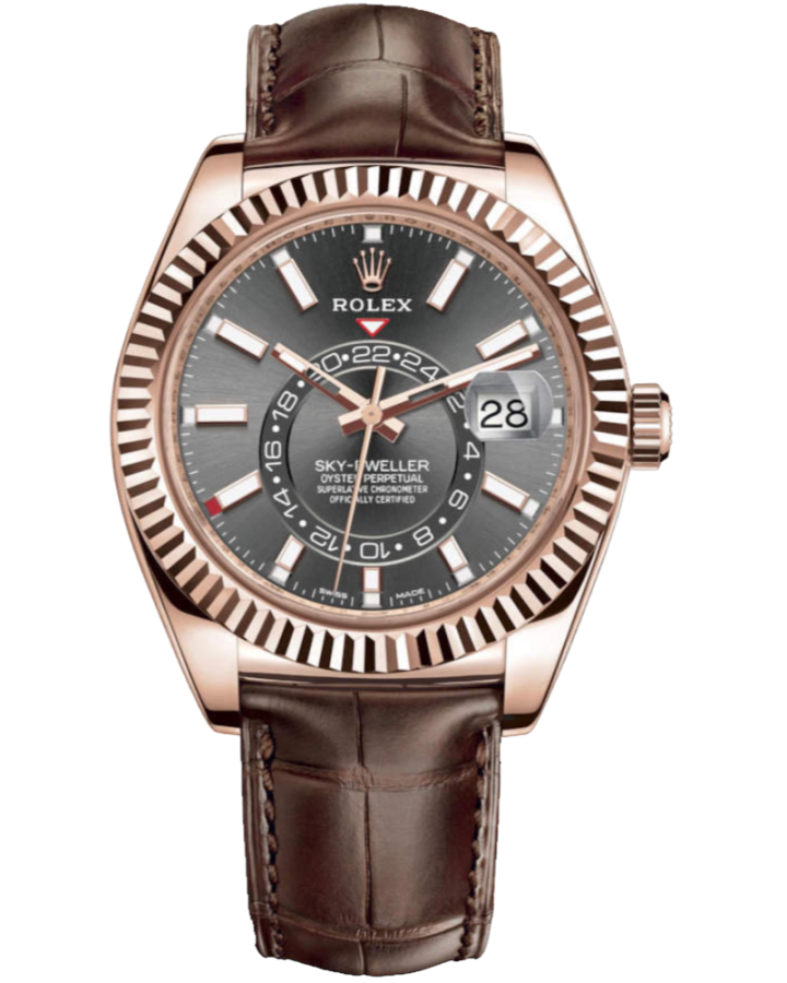 Часы Rolex Sky-Dweller 42mm Everose Gold 326135-0008