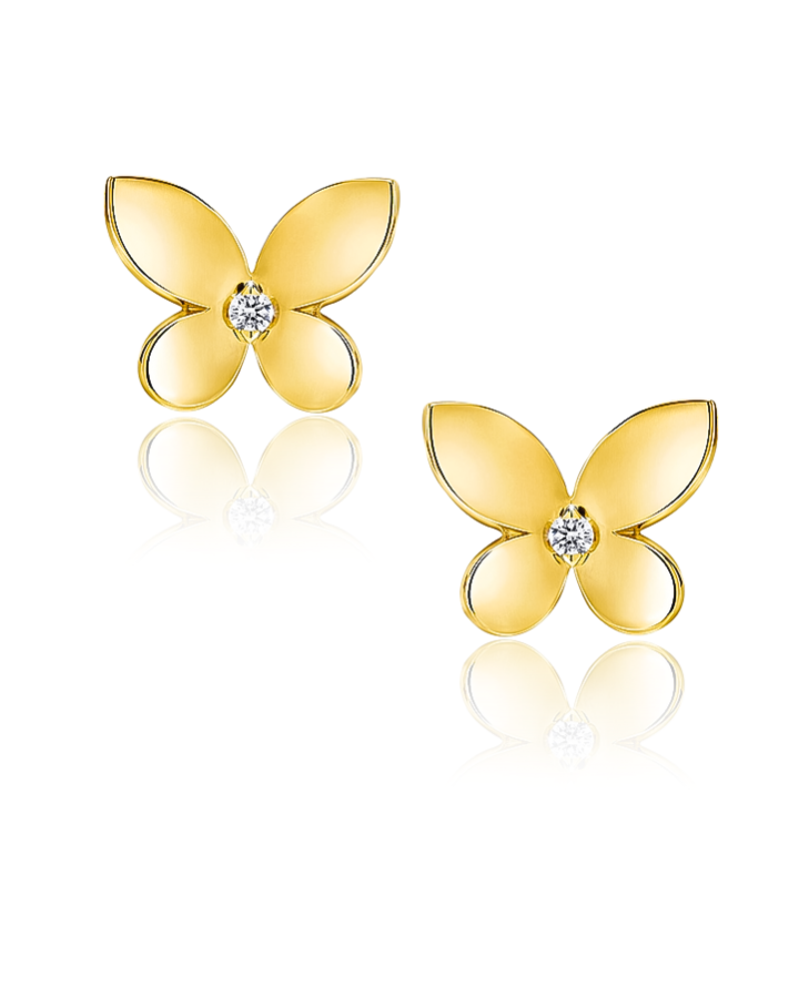 Серьги Graff Mini Butterfly Stud Earrings RGE1805