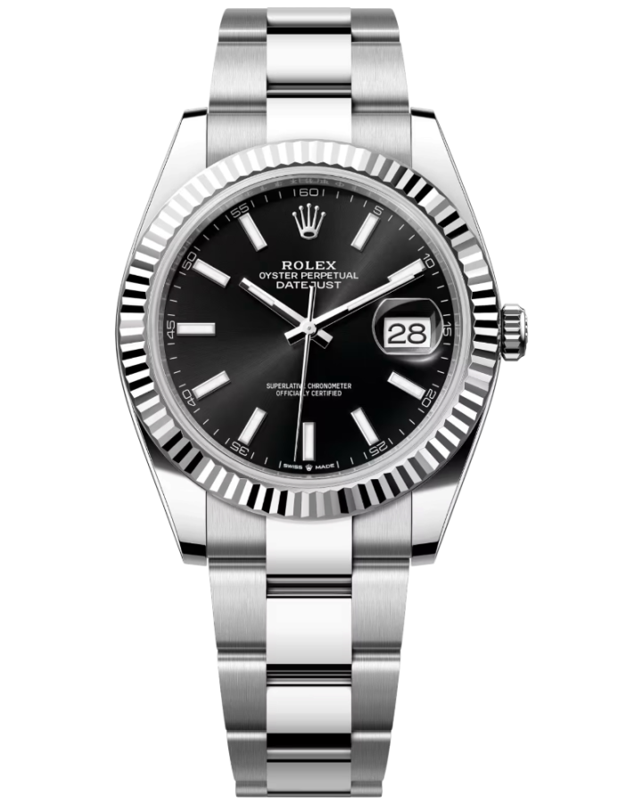 Часы Rolex DateJust Steel and White gold 41 mm 126334-0017