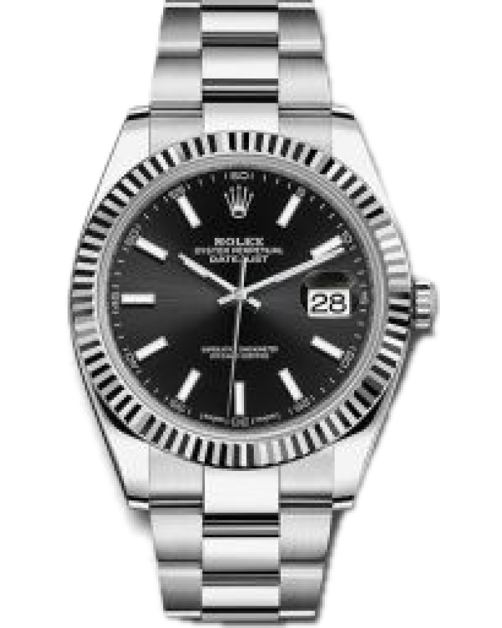 Часы Rolex Datejust 41mm Steel and White Gold 126334