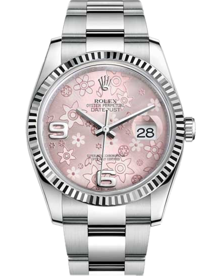 Часы Rolex Datejust 36mm Steel and White Gold 116234-0144