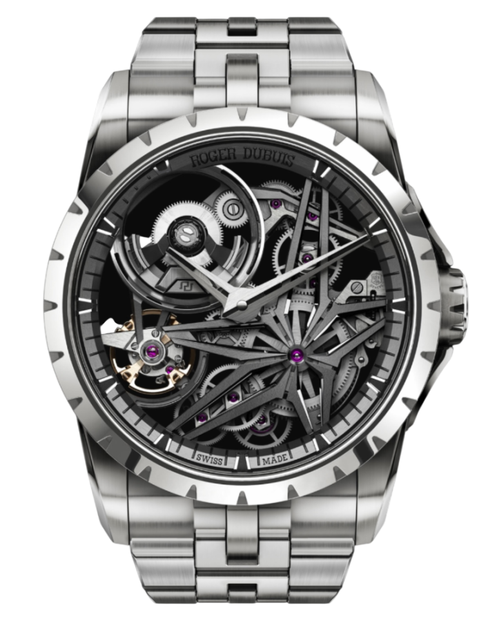 Часы Roger Dubuis EXCALIBUR MONOBALANCIER TITANIUM DBEX0956 42mm Automatic self-winding