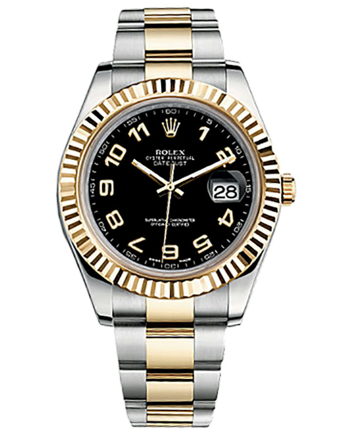 Часы Rolex Datejust II Steel and Yellow Gold 116333 Black