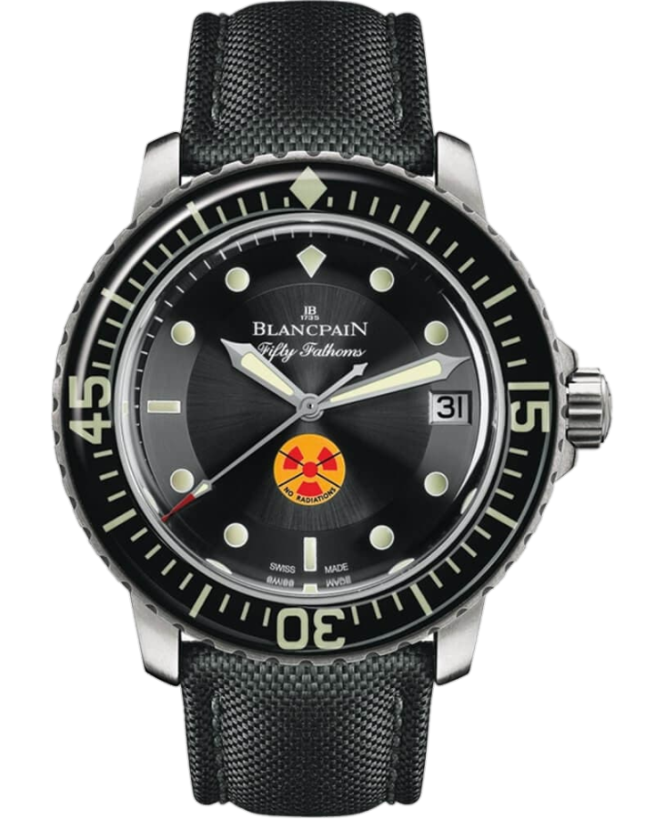 Часы Blancpain Fifty Fathoms Tribute to Fifty Fathoms No Rad Limited Edition 5008D-1130-B64A