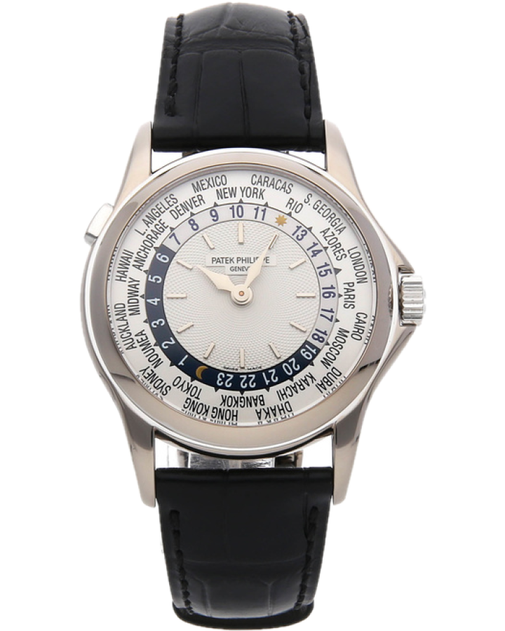 Часы Patek Philippe World Time White Gold Discontinued 5110G-001