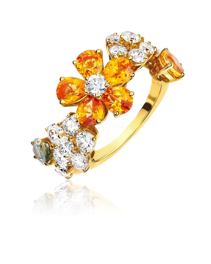 Кольцо Van Cleef & Arpels . FOLIE DES PRES VRС98355