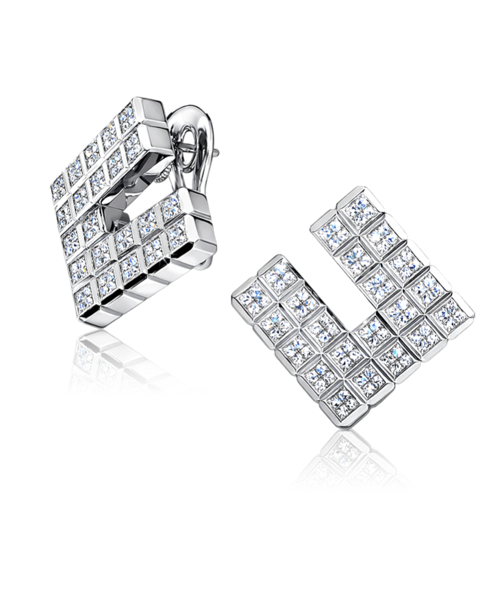 Серьги Chopard Ice Cube Diamonds 844196-1001