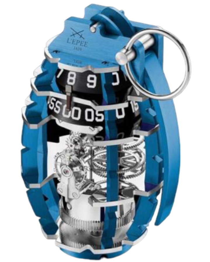 Часы L EPEE Grenade 74.6012/414 Wild Blue Yonder - Limited Edition of 99 pieces.